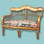 Rattan sofa