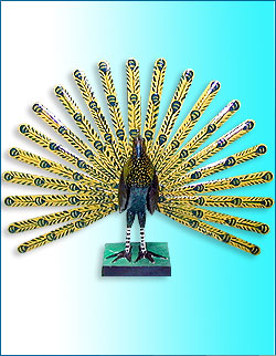 Peacock Miniature 1