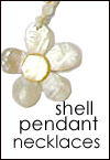 natural raw shells shell pendant necklaces